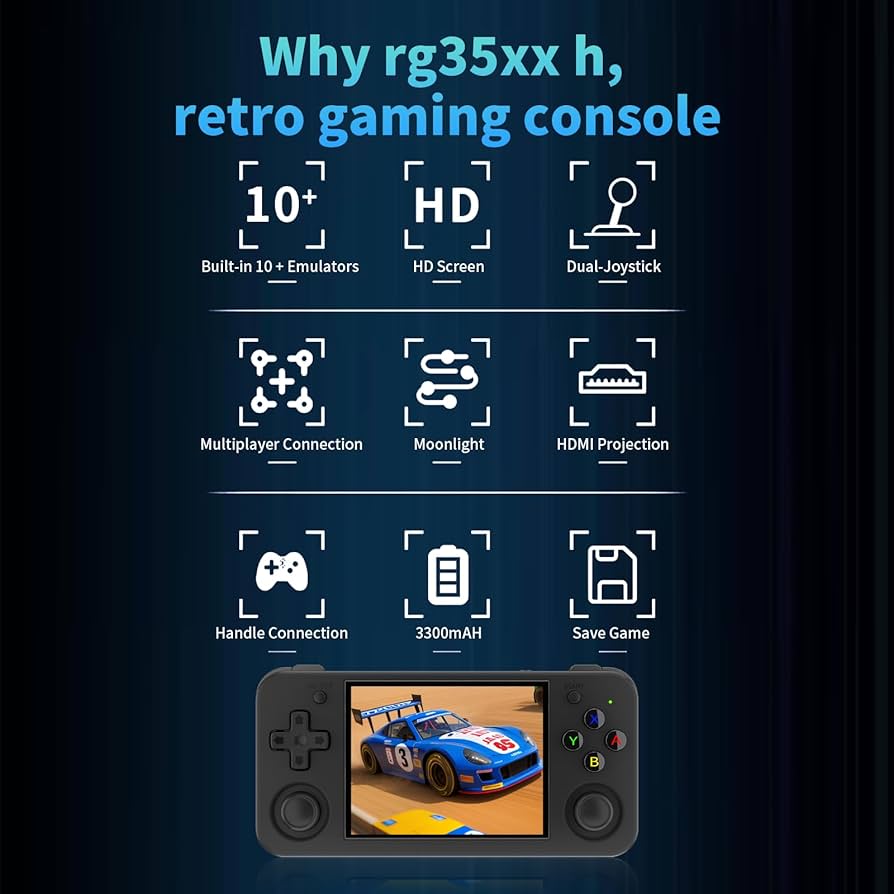 その他 rg35xx h Amazon.co.jp: RG35XX H、Anbernic レトロハンドヘルドゲーム